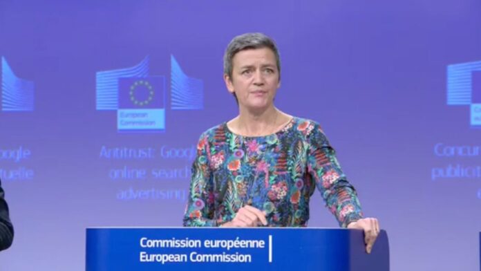 Vicepresidente della Commissione Ue, Margrethe Vestager